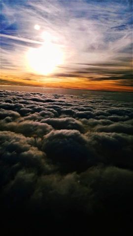 Airbus A320 (N127) - Sunset over Georgia at 35,000ft. 