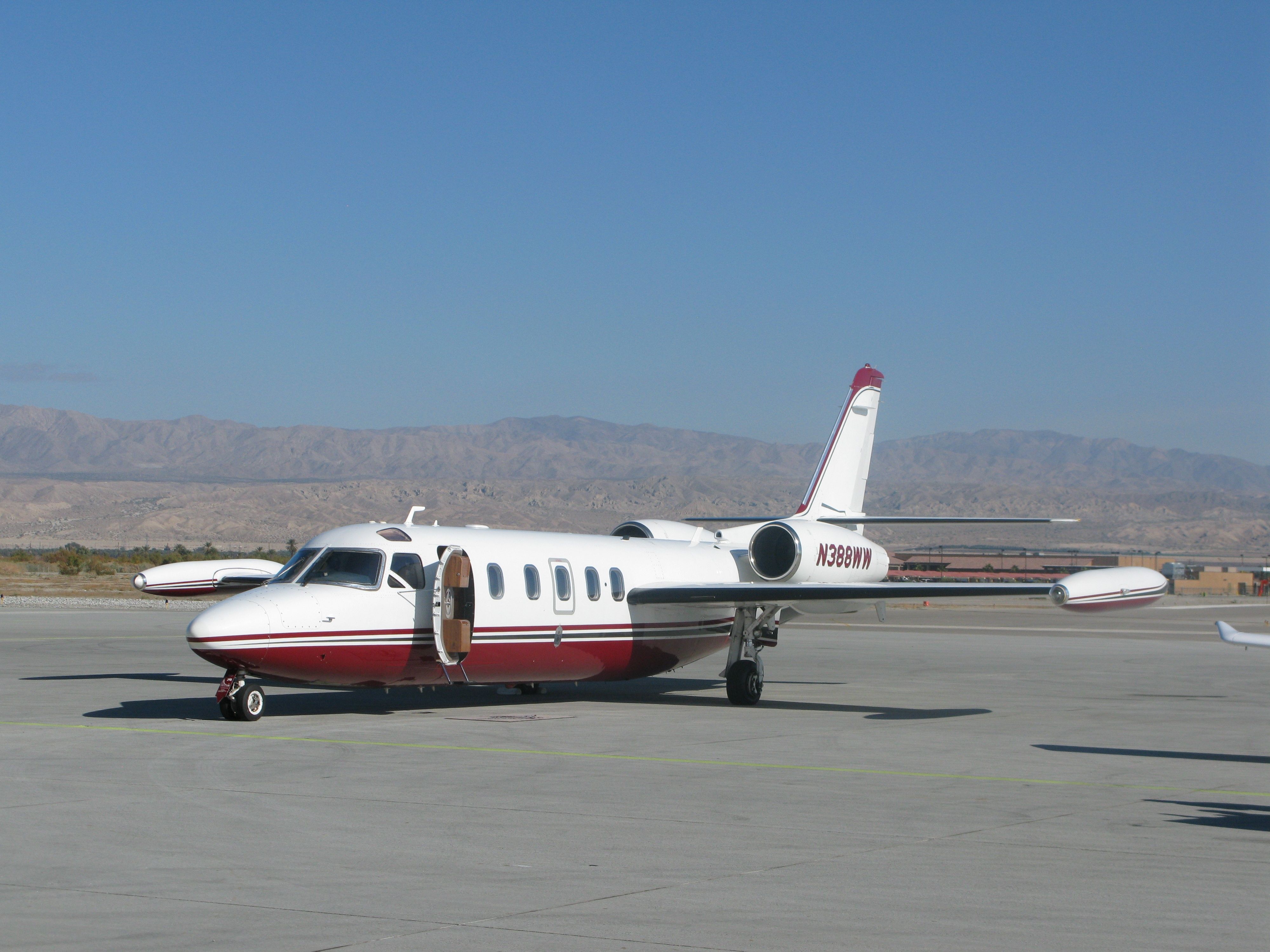 N388WW — - ISRAEL AIRCRAFT INDUSTRIES Model 1124 at Jacqueline Cochran (Thermal), CA