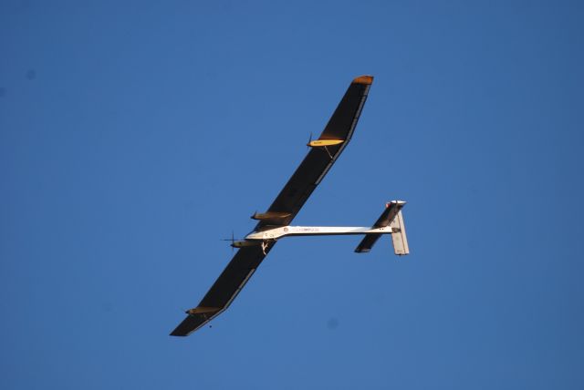 HB-SIA — - Retour en Suisse de l'avion solaire de Bertrand Piccard après une campagne de vols en Afrique du nord.