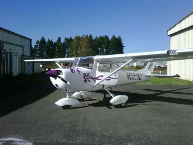 Cessna Commuter (N5819G) - Right after 1st flight with new paint