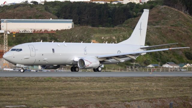 Boeing P-8 Poseidon (ANZ4804) - A rare visitor for Wellington br /I was lucky enough to be able to see this during my time in Wellington