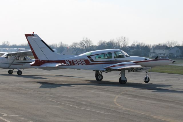 Cessna 310 (N78BB) - On the ramp