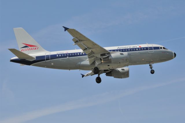 Airbus A319 (N745VJ) - VISTA JET! ALLEGHENY RETRO