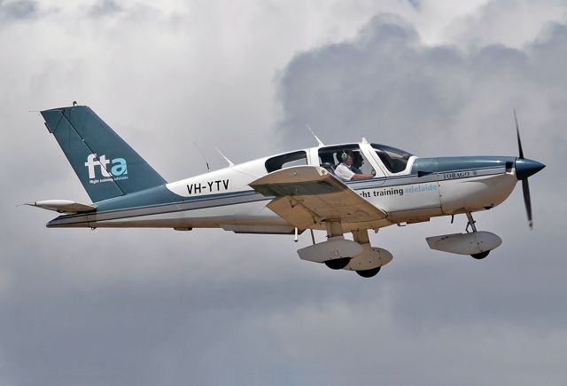 VH-YTV — - FLIGHT TRAINING ADELAIDE FTA - SOCATA TB-10 TOBAGO - REG VH-YTV (1604) - PARAFIELD AIRPORT ADELAIDE SA. AUSTRALIA - YPPF 18/12/2014