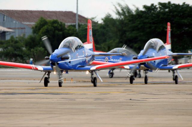 HAWKER DE HAVILLAND PC-9 — - ROYAL THAI AIRFORCE/Blue Phantom