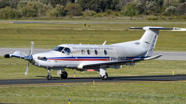 Pilatus PC-12 (VH-OWD)