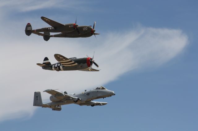 — — - Heritage Flight POF Airshow May 5=6