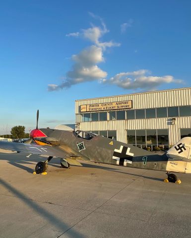 MESSERSCHMITT Bf-109 (N90602) - Standing on Ramp