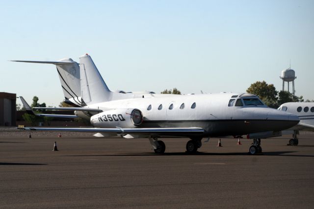 North American Sabreliner (N35CQ) - 26-Oct-10.