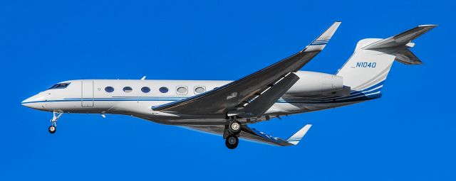 Gulfstream Aerospace Gulfstream G650 (N1040) - N1040 2017 GULFSTREAM AEROSPACE CORP GVI (G650ER) s/n 6294 - Harry Reid International Airport  KLASbr /Photo: TDelCorobr /January 8, 2024