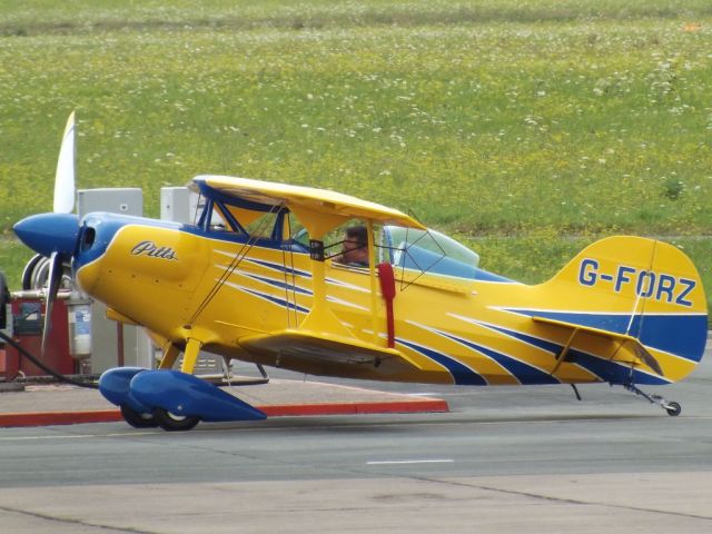 G-FORZ — - At the fuel pumps at Gloucestershire airport.