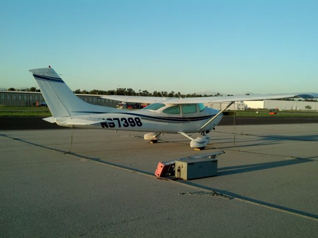 Cessna Skylane (N97398) - TIE DOWNS AT FULLERTON MUNICIPAL AIRPORT