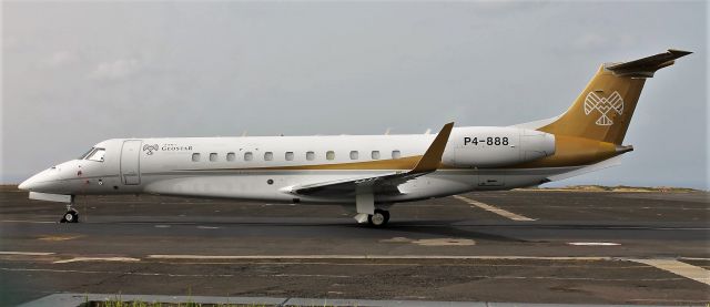 Embraer ERJ-135 (P4888) - Santa Maria Island International Airport - LPAZ. January 31, 2022.