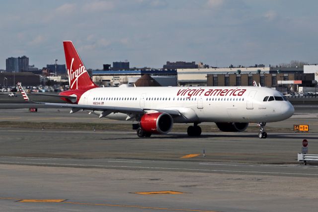 Airbus A321neo (N923VA) - VRD1413 departing on the flight back to LAX