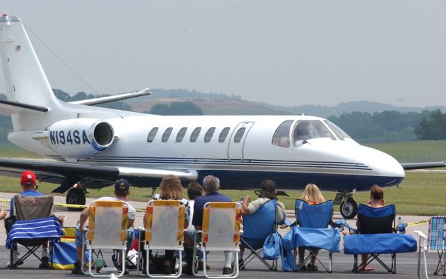 N194SA — - 1993 Cessna 560 in Danville Virginia ...Lands during airshow in 2006