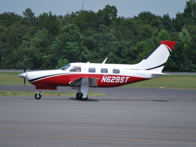 Piper Malibu Mirage (N629ST) - JKB VENTURES I LLC arriving at KJQF - 7/9/14