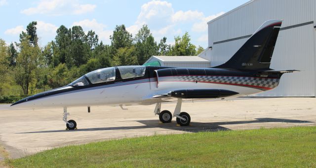 Aero L-39 Albatros (N139MF) - An Aero L-39 Albatros on the FMC ramp at Northeast Alabama Regional Airport in Gadsden, AL - August 30, 2016 