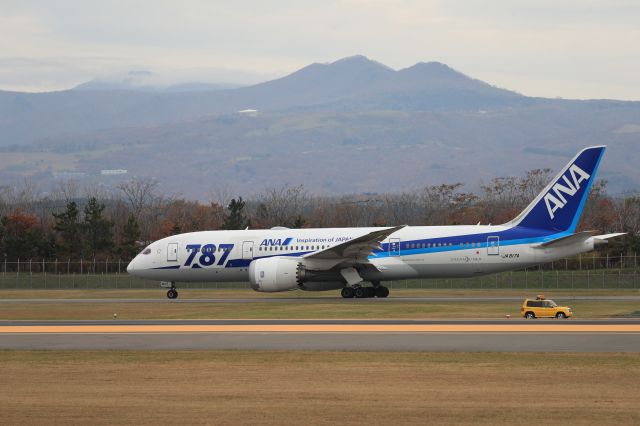 Boeing 787-8 (JA817A) - October 29th 2017:HKD-HND.