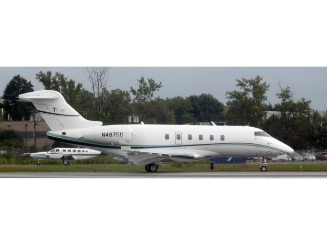 Bombardier Challenger 300 (N497EC) - Take off. No location as per request of the aircraft owner.