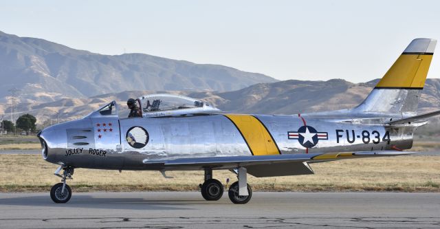 North American F-86 Sabre (N186AM) - Planes of Fame Airshow Chino CA