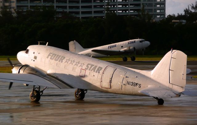 Douglas DC-3 (N135FS) - Four Star Aviation. One of the most noble airplanes ever.