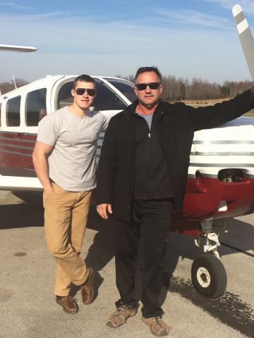 Piper Saratoga/Lance (N500MJ) - Rob and Dave at KFRH 