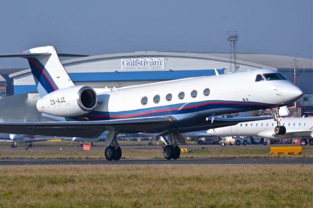 Gulfstream Aerospace Gulfstream V (ZS-AJZ)