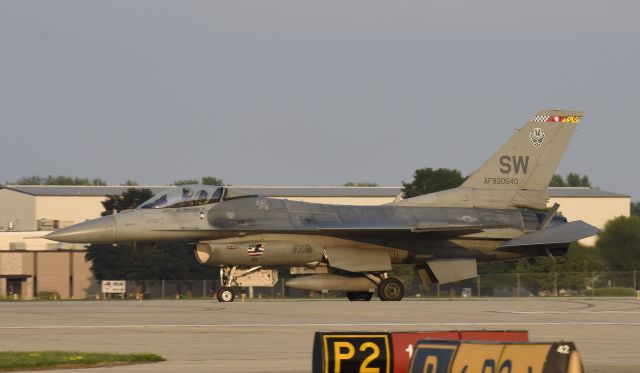 Lockheed F-16 Fighting Falcon (93-0540) - Airventure 2018