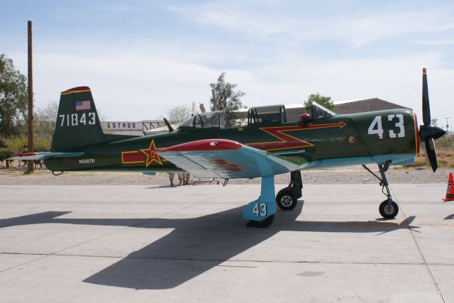 YAKOVLEV Yak-52 (N556TR) - WAITING FOR FUEL