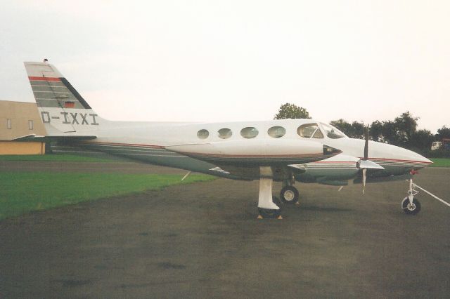 Cessna 340 (D-IXXI) - Seen here in Aug-94.br /br /Reregistered OY-VIM 28-Jan-05,br /then N3UZ 11-Oct-08,br /then N340JL 2-Apr-19.