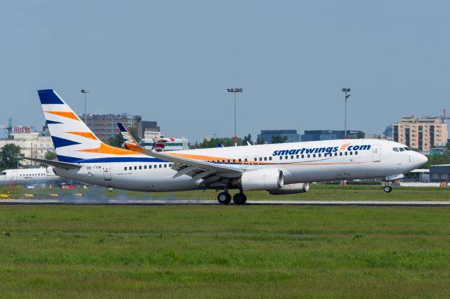 Boeing 737-800 (OK-TVW) - WAW SPOTTING