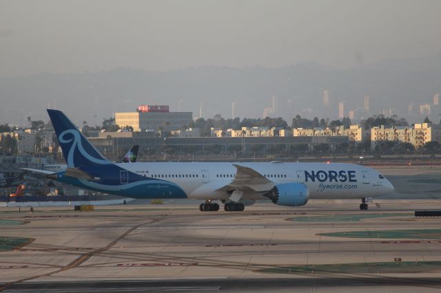 Boeing 787-9 Dreamliner (LN-FNC) - As NBT11 arriving from OSL on 2023/10/03.