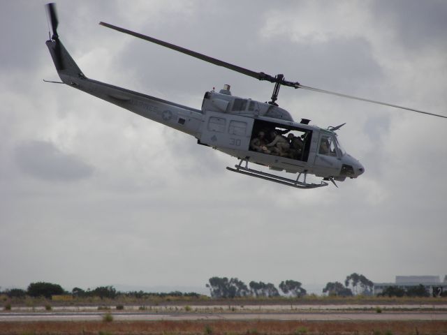 Bell UH-1V Iroquois — - MCAS Miramar Airshow 2007  San Diego, CA  Huey with troops!
