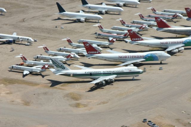 — — - Aerial view of Pinal Air Park