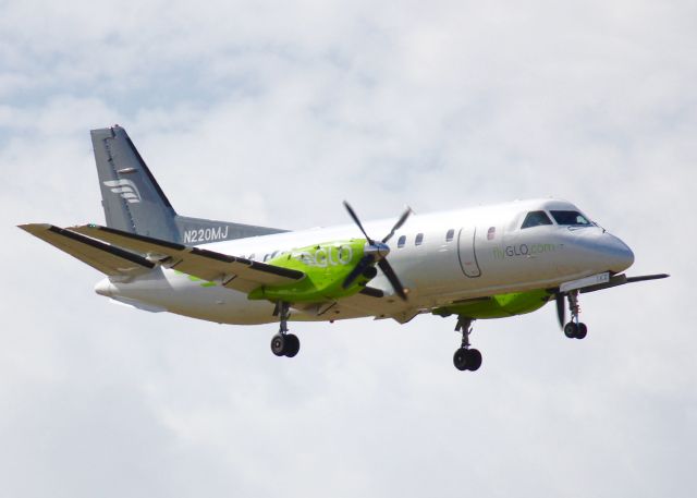 Saab 340 (N220MJ) - At Shreveport Regional.