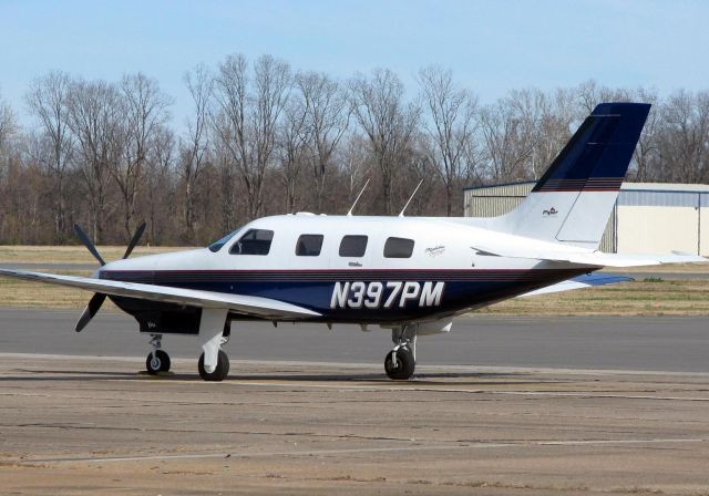 Piper Malibu Mirage (N397PM) - At Downtown Shreveport.