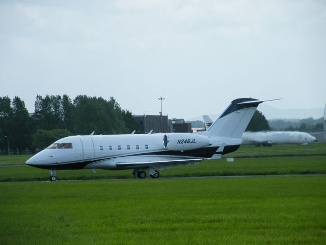 Canadair Challenger (N246JL) - N246JL ARR EINN 07/06/14