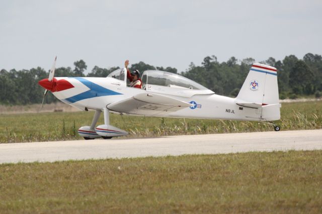 Vans RV-8 (N8GL) - Team RV performing at the 2012 Florida International Airshow