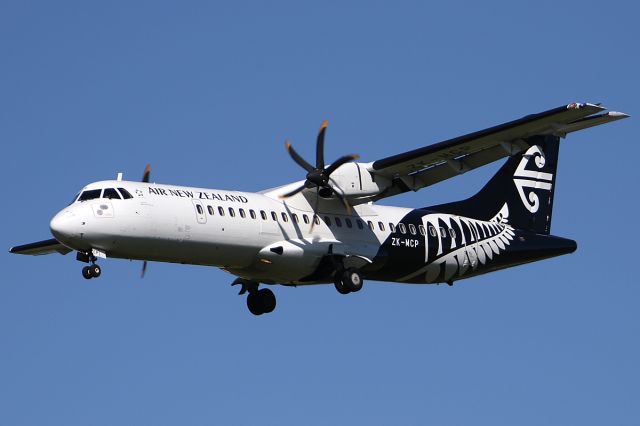 Aerospatiale ATR-72-500 (ZK-MCP) - on 26 August 2018