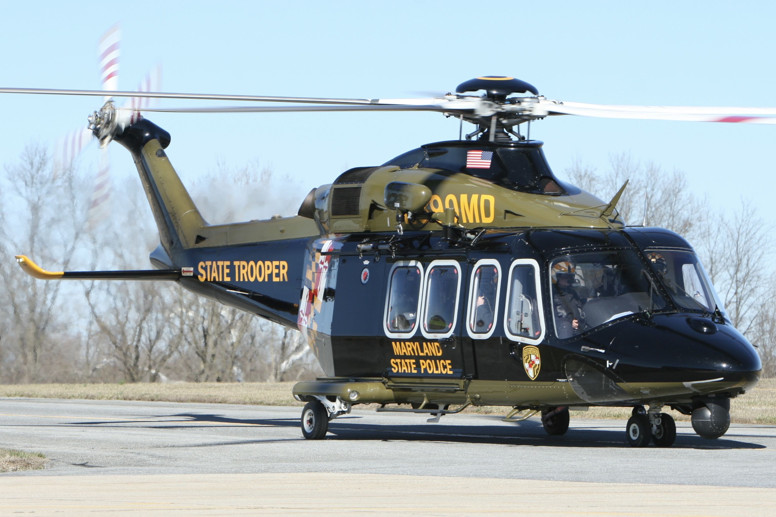 BELL-AGUSTA AB-139 (N390MD) - March 8, 2023 - arrived from Westminster, MD