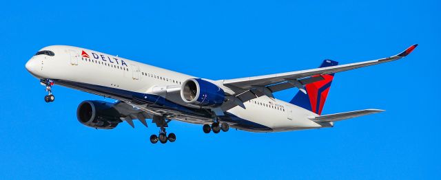 Airbus A350-900 (N503DN) - N503DN Delta Air Lines Airbus A350-941 s/n 149 - Harry Reid International Airport  KLASbr /Photo: TDelCorobr /January 8, 2024