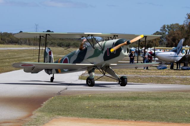 BUCKER PRADO Jungmeister (VH-KIL) - CASA Model 1.131 sn 295 Bücker Bü 131 Jungman VH-KIL Serpentine  25-09-16. Fly in Serpentine, Western Australia.