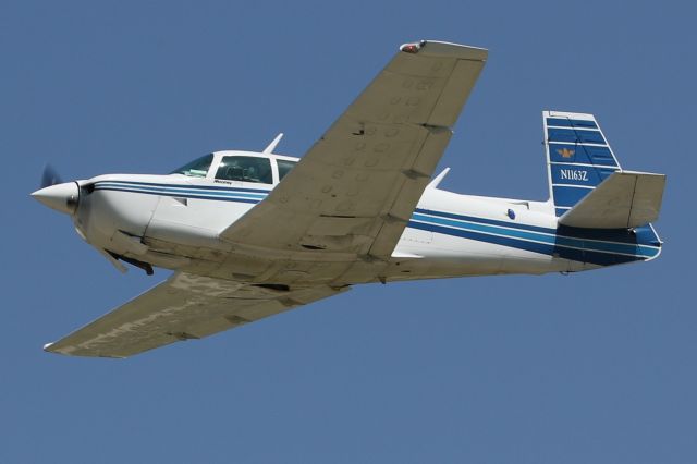 Mooney M-20 (N1163Z) - Mooney 201 departing AirVenture 2018