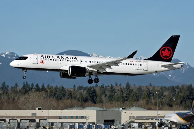 Airbus A220-300 (C-GUAC)