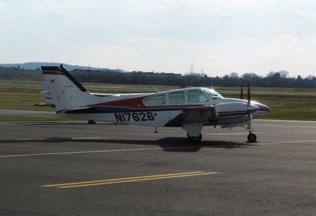 Beechcraft 55 Baron (N17626) - at Queen City