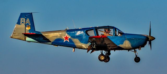 ICA IAR-823 (N823SH) - N823SH 1975 IAR SA BRASOV IAR 823 s/n 12 BLUE AIR TRAINING - North Las Vegas Airport  KVGTbr /Photo: TDelCoro br /March 4, 2025