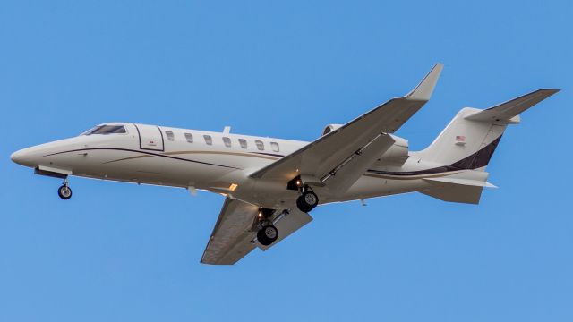 Learjet 45 (N40PD) - Private Learjet 45 arriving from Napa (23 May, 2021)