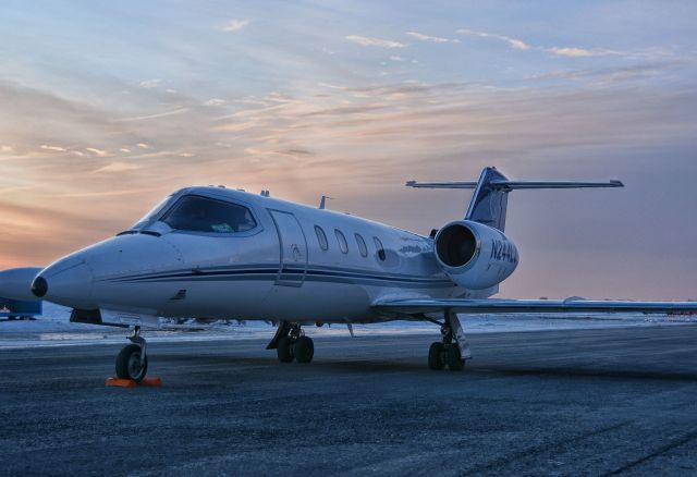 Learjet 35 (N244LJ) - Visiting CYHU on Feb. 5, 2020