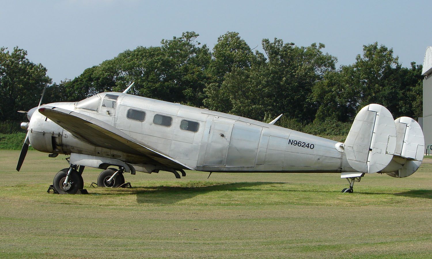 N96240 — - Beech D18S at North Weald UK
