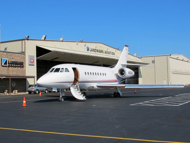 Dassault Falcon 2000 (N230QS) - Very good service at the Landmark FBO @ KTTN.